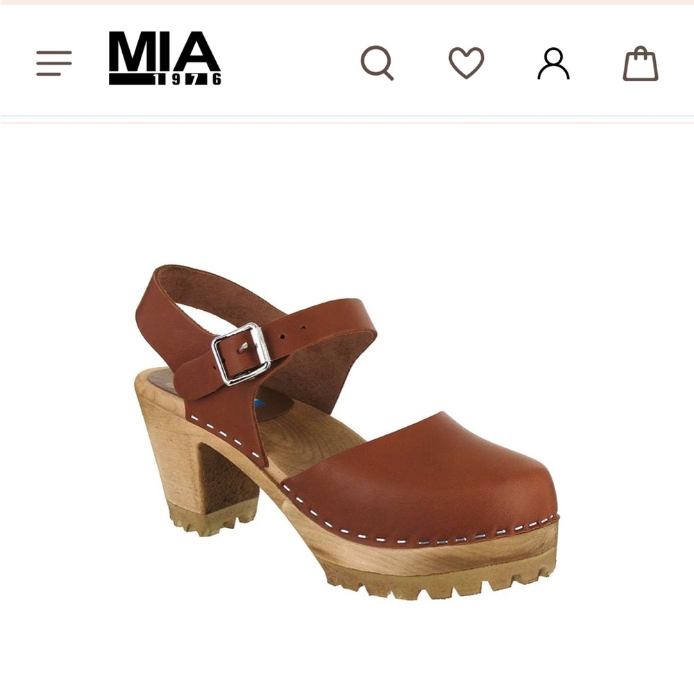 Mia Shoes Clog High Heel